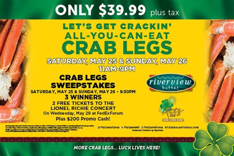 tunica casino buffet crab legs.